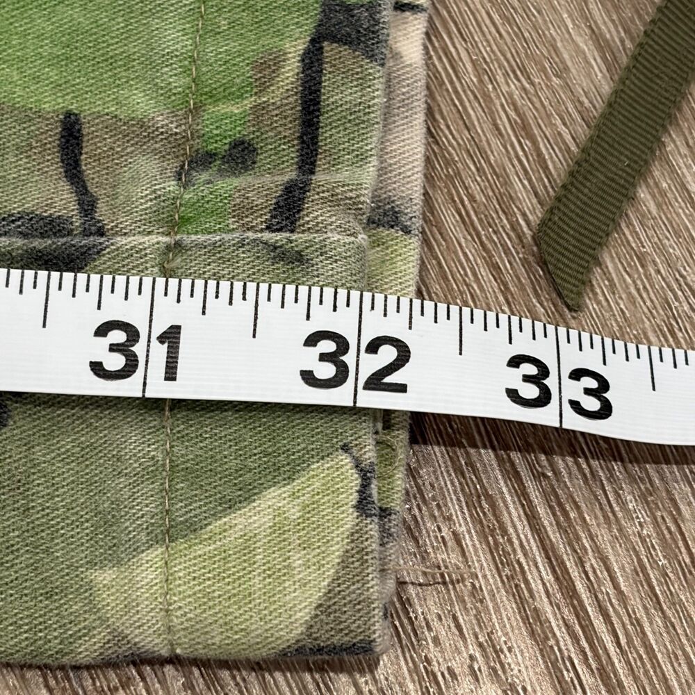 RARE Vintage 80s Rocky Mountain Camouflage Aspen Camo Wide Leg Cargo Pants 37x32 - Picture 5 of 6